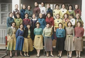 COLLEGE MODERNE DE JEUNES FILLES 1956 2 EME